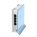 MIKROTIK RB941-2ND, 32MB RAM, 4XLAN, WIRELESS AP Hap Lite Tc Small Home Ap With 4 Ethernet Ports Colorful Enclosure - White / Blue