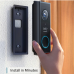 T82101W1 | Eufy Battery Doorbell 2K Add-on Black+White - T82101W1