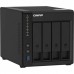 QNAP TS-453D-4G 4TB 4 Bay Desktop NAS Solution | Installed with 4 x 1TB Western Digital Red Drives